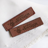 Leather Tags for Knitting