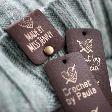 Custom Pu Leather Labels 