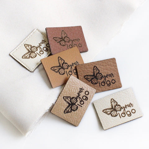Genuine Leather Labels 