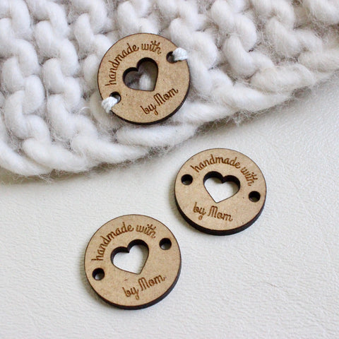 Custom Wooden Button
